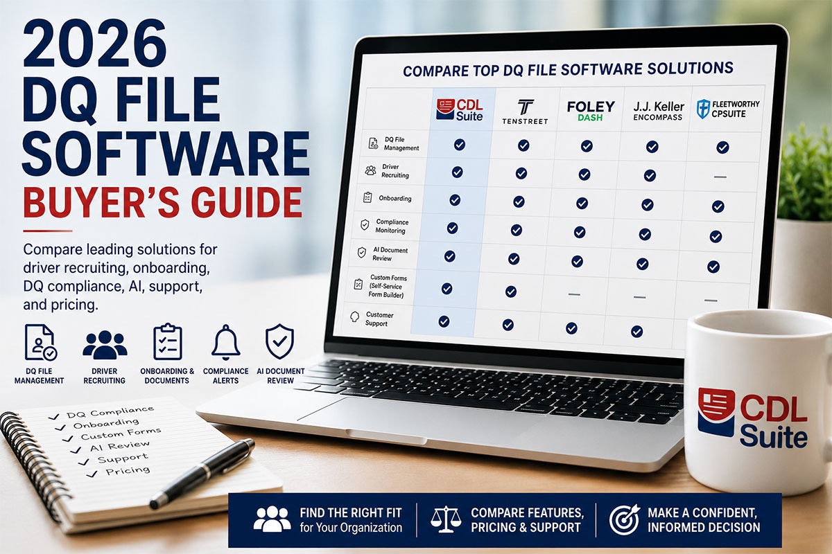 Best Driver Qualification File Software: 2026 DQF Guide