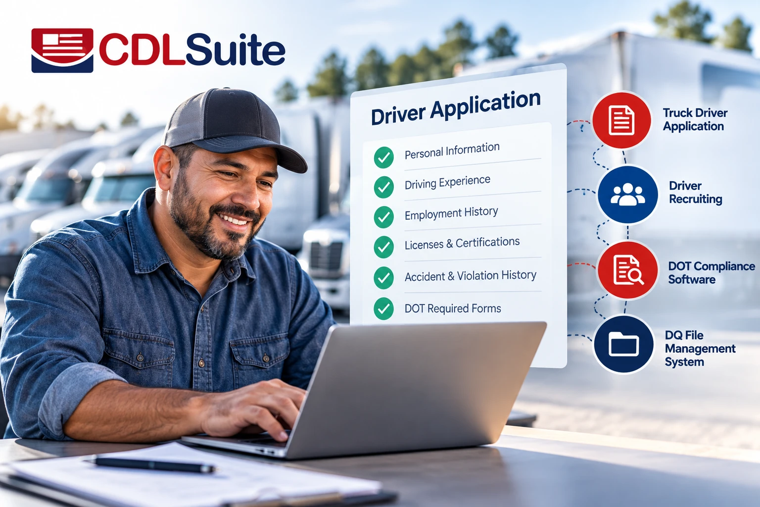 How to Simplify Your Truck Driver Application